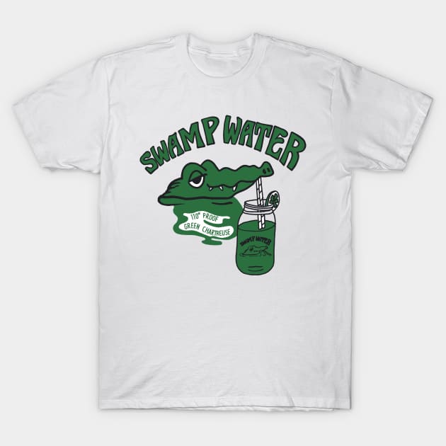 Swamp Water T-Shirt by alfiegray